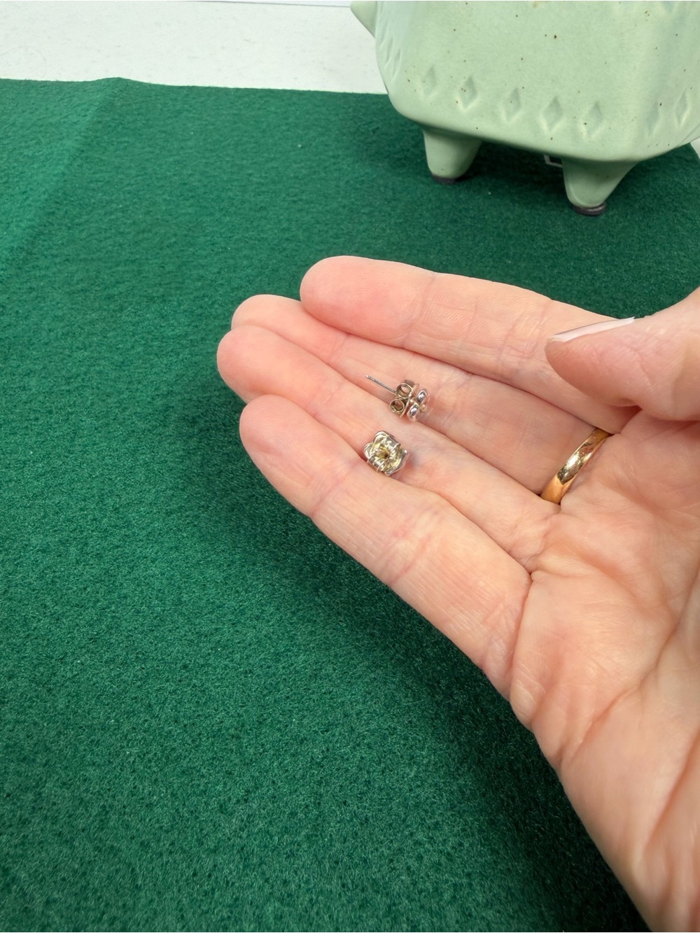 TOUS Sterling Silver Bear Stud Earrings Iconic Teddy Bear Designer Jewelry - Picture 5 of 10